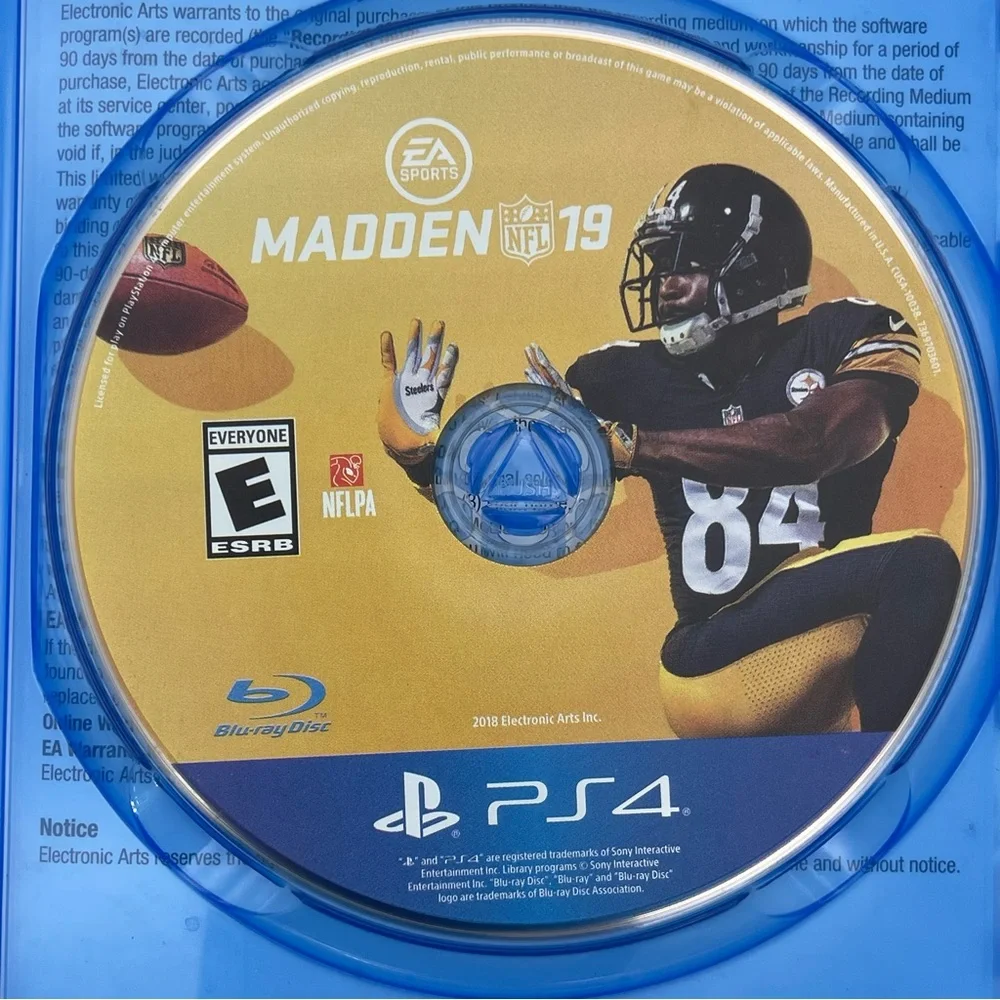 Madden‎ NFL 19 Hall of Fame Edition (Sony PlayStation 4, 2018) Complete